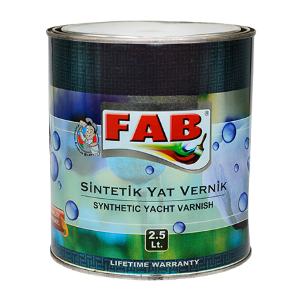 FAB SİNTETİK YAT - VERNİK 2,5 L