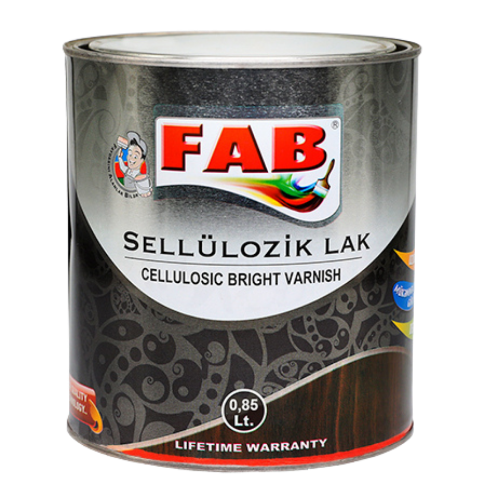 FAB SELLÜLOZİK PARLAQ VERNİK 0,85 L