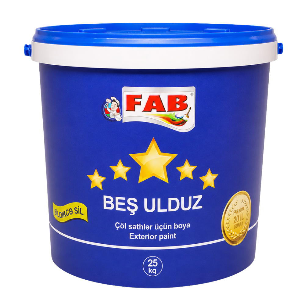 FAB BEŞ ULDUZ EXTERİOR 25 kq