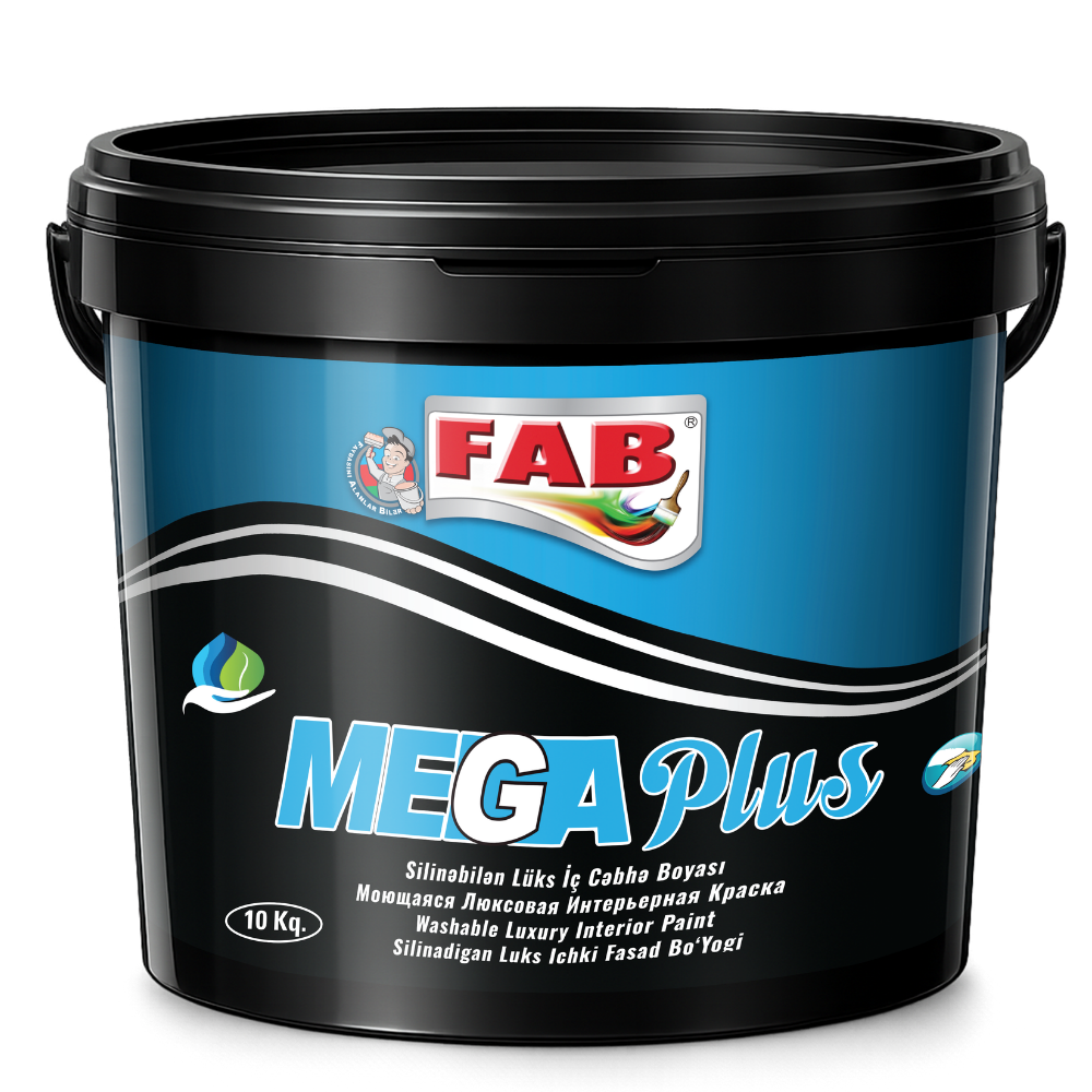 MEGAPLUS İÇ CƏBHƏ BOYASI AĞ 10 KQ
