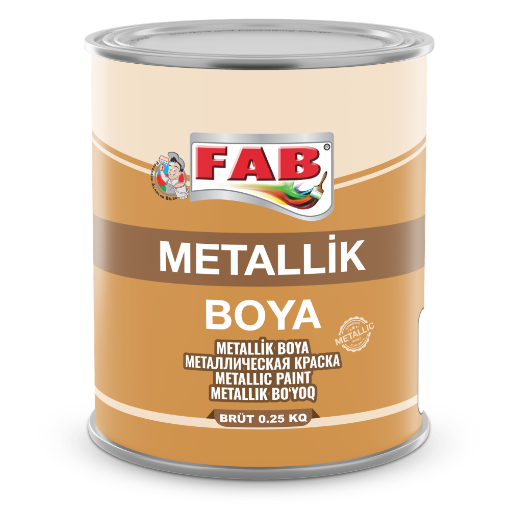 FAB METALLİK BOYA BRONZ 0.25 KQ