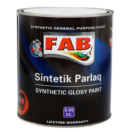 FAB Sintetik parlaq boya 0,85 L
