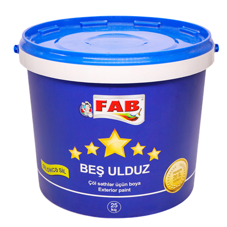 FAB BEŞ ULDUZ EXTERİOR 25 kq
