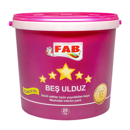 FAB BEŞ ULDUZ INTERİOR 25 kq